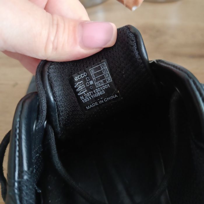 Buty Ecco aquet 40 czarne