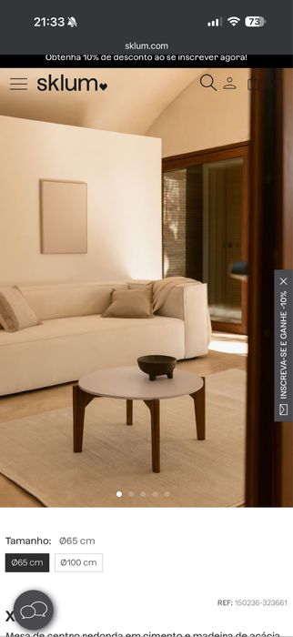 Mesa de centro sklum