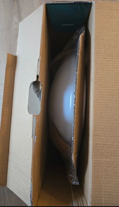 Plafon Suede 28cm biały Led Philips 4000K  1100lm