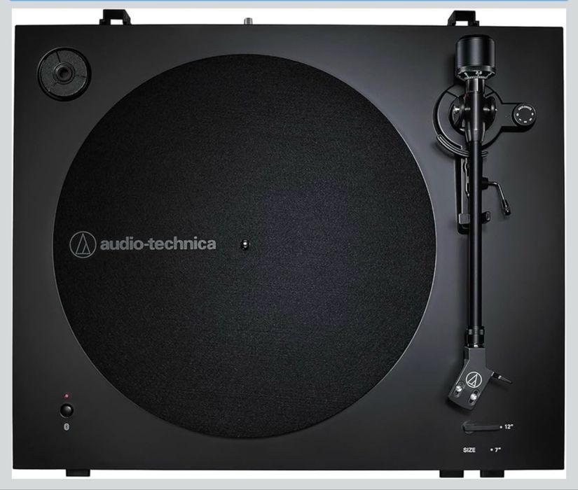 Audio-Technica LP3XBTBK Gira-discos Automático Sem Fios Preto