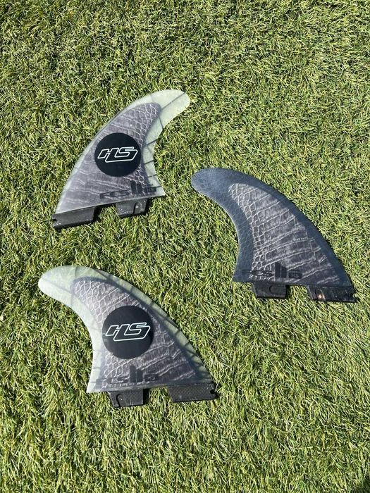 Quilhas FCS II Hayden Shapes PC Carbon Large Thruster - Como Novas