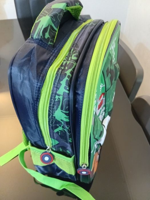 Mochila Infantil Minecraft 3D (Creeper) –Nova!
