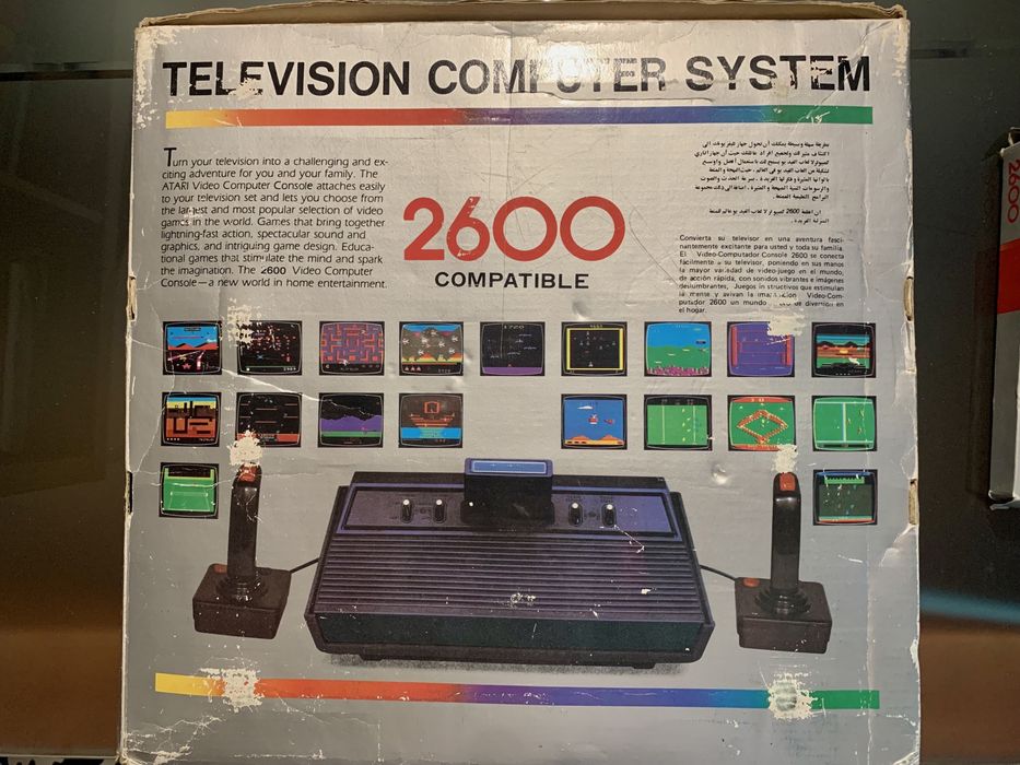 Video Game Console, TV Game Video Computer from the 1980s—Perfect Condition64730097798019123