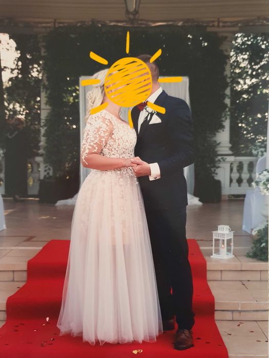 Piękna suknia ślubna Justyna Kodym 44-46