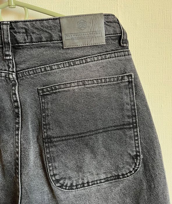 чорні джинси baggy