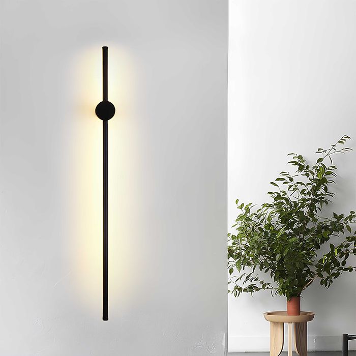 Kinkiet Polonez 80cm czarny LED 4000k