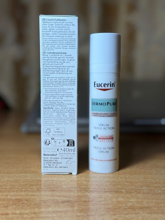 Eucerin Сироватка для обличчя DermoPure потрійної дії для проблемної