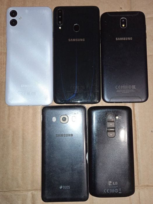 Samsung A04e ; Samsung Galaxy A20s ; j7 ( SM - J730 ) ; J510 ; Lg G2 D