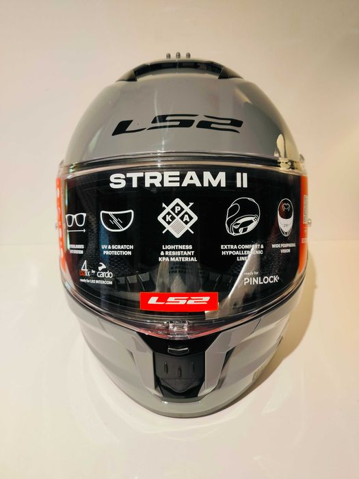 Capacete integral LS2 Stream 2 mota scooter novo