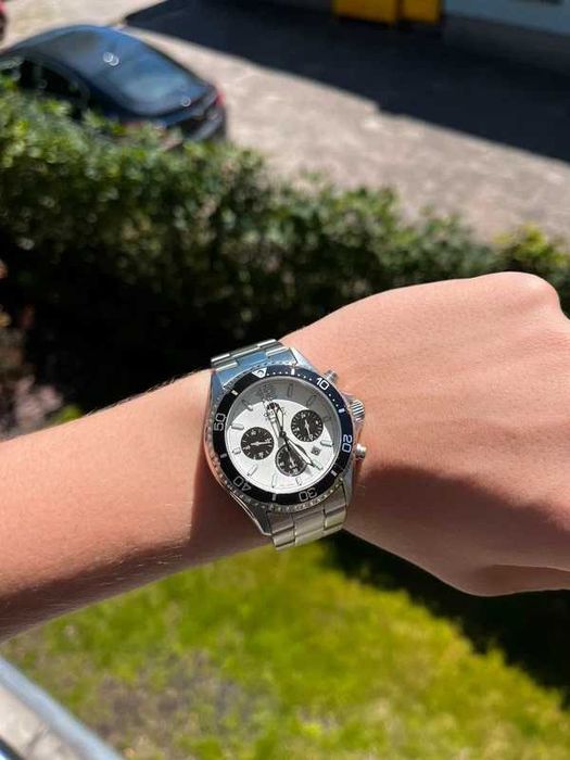 Zegarek Orient panda solar chronograph full set