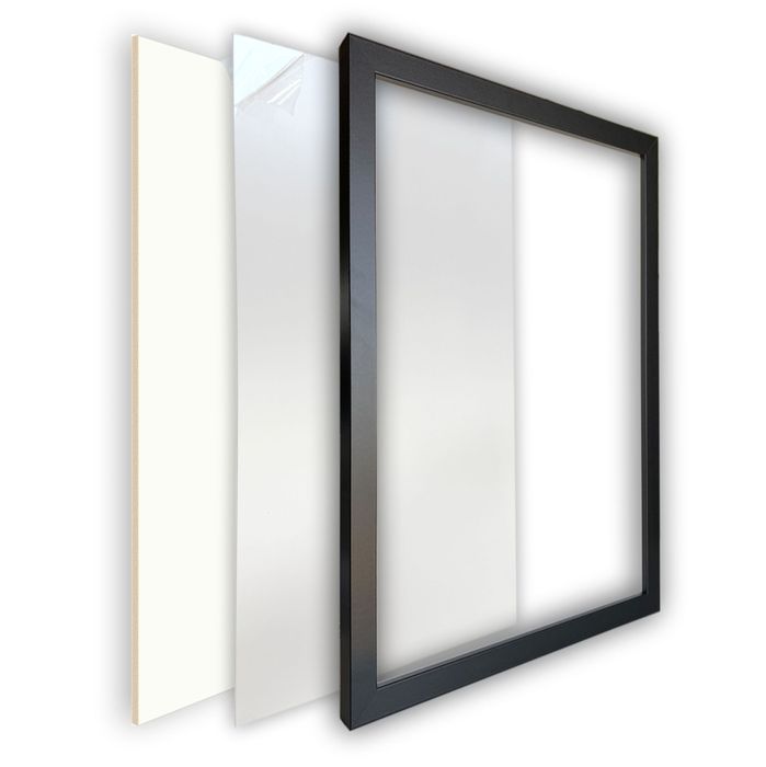 Ramka a4 glamour złota