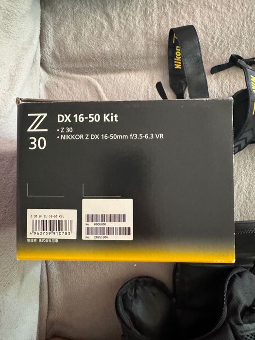 Nikon Z30 Kit DX 16-50mm (Como Nova + Caixa e Bolsa)