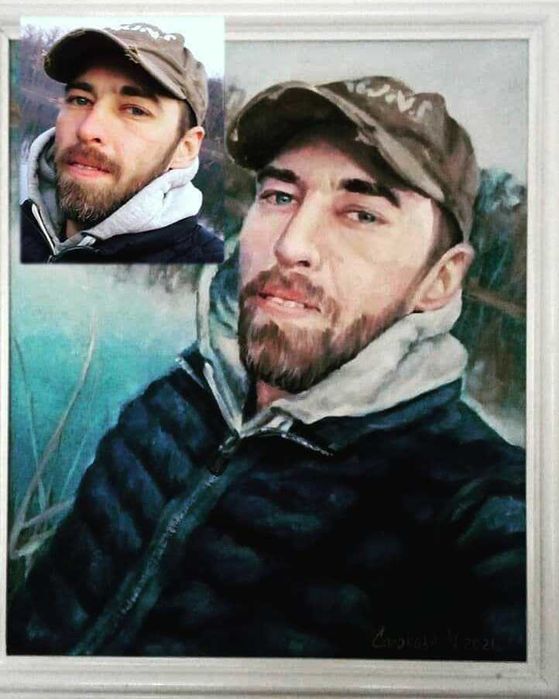 Портрет, шарж на замовлення з фото. Подарунок, карикатура