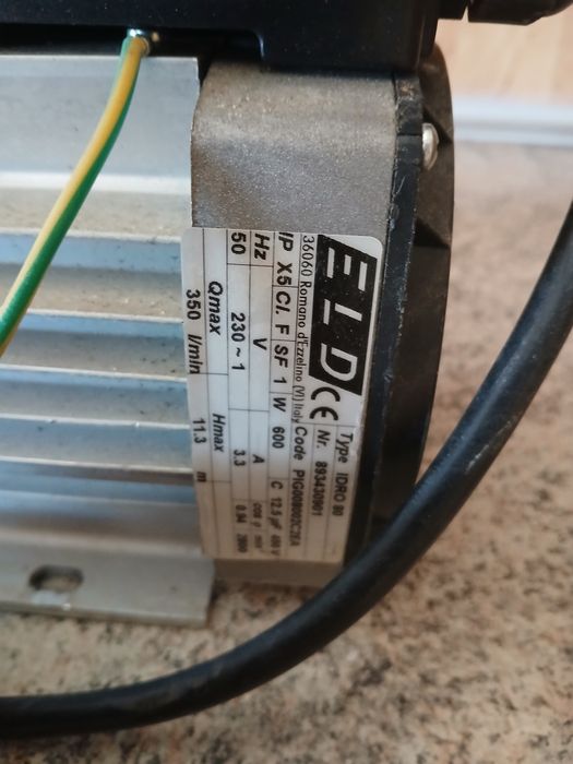 Silnik do Jacuzzi 600w 230v