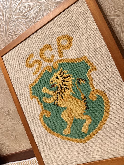 Quadro arraiolos Sporting