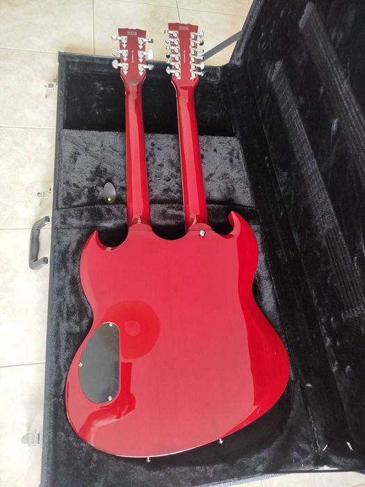 Guitarra Harley Benton DC-Custom II 612 Cherry