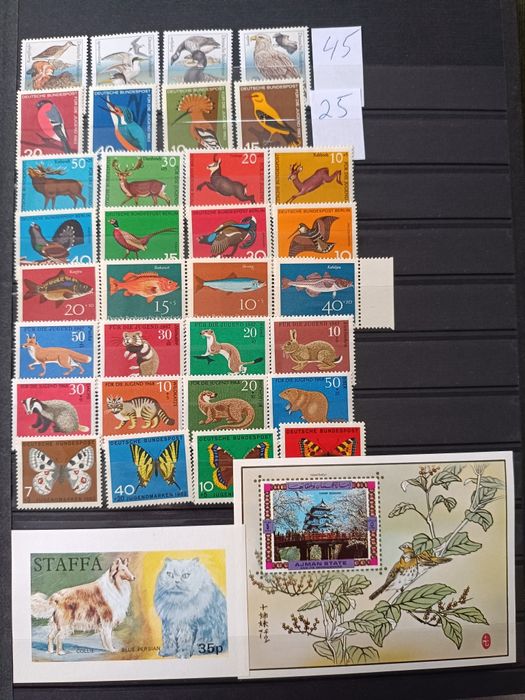 Продам чистые марки Фауна.