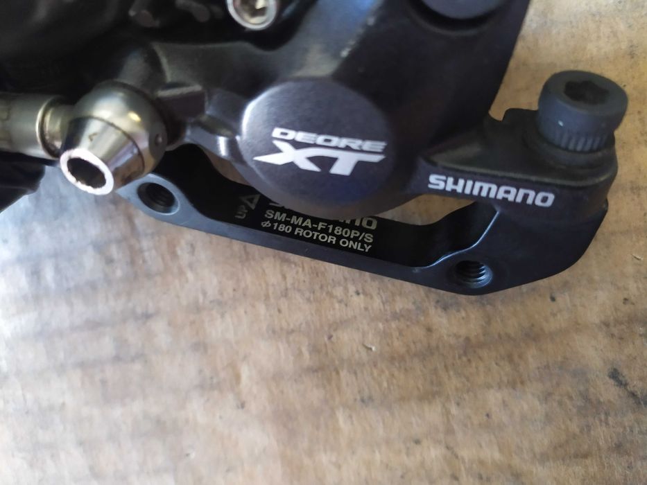 Shimanoe DEORE XT hamulce tarczowe Hydr. BL/BR-M8000  dł 84/148cm Polecam