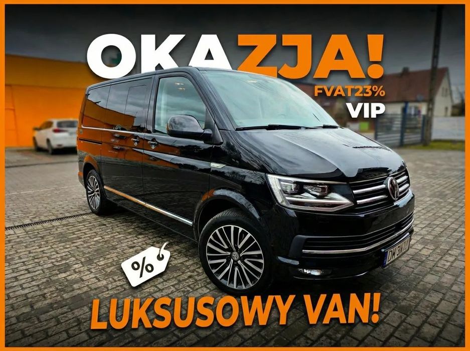 Volkswagen Multivan Volkswagen Multivan T6.1 Highline, 2019r.  2.0 BiTDI 199KM, OKAZJA