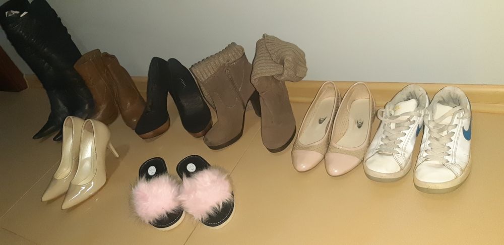 Buty paka XXL r.36 8szt.za 50zl stan db/bdb