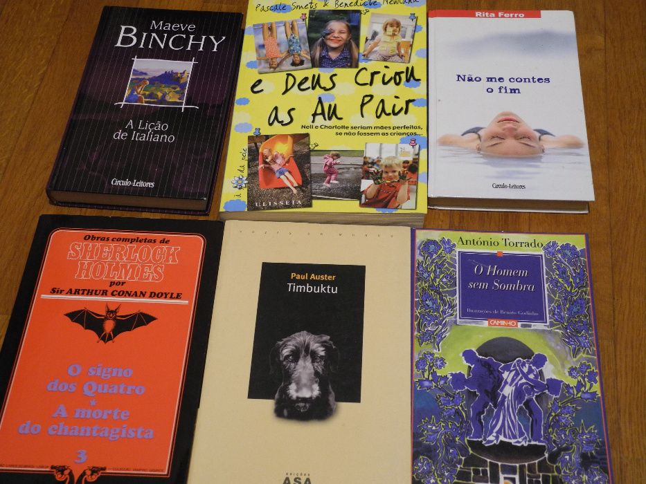 Lote de livros a dois euros