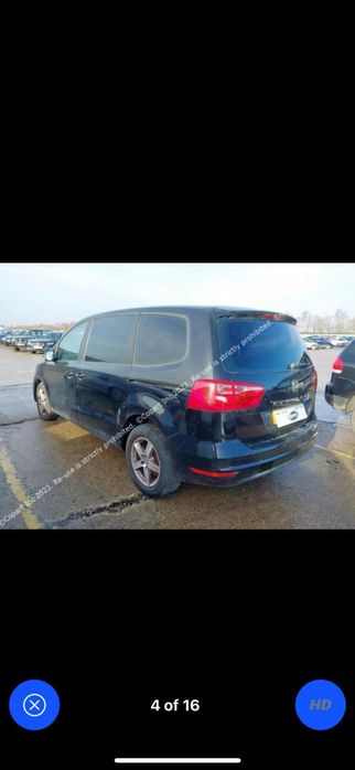 Запчасти Запчастини Розборка Seat Alhambra 7N Сеат 2012 Капот Бампер