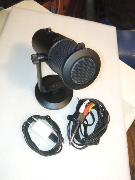 Microfone acústico 4 botões de nivelamento