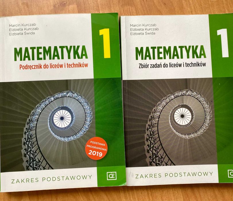 Matematyka 1 podręcznik + zbiór zadań
