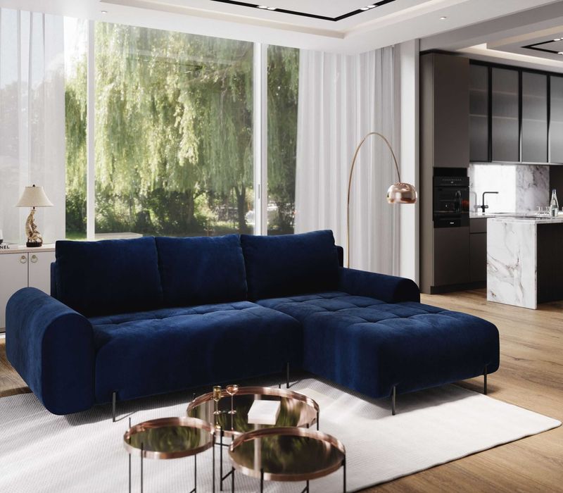 Narożnik z funkcja spania ARCO, Producent, Pojemnik na pościel