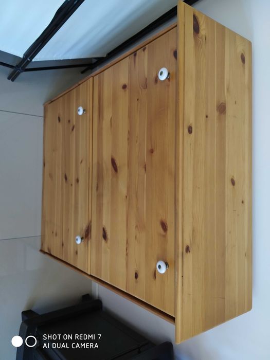 Szafka na buty + lustro lita sosna