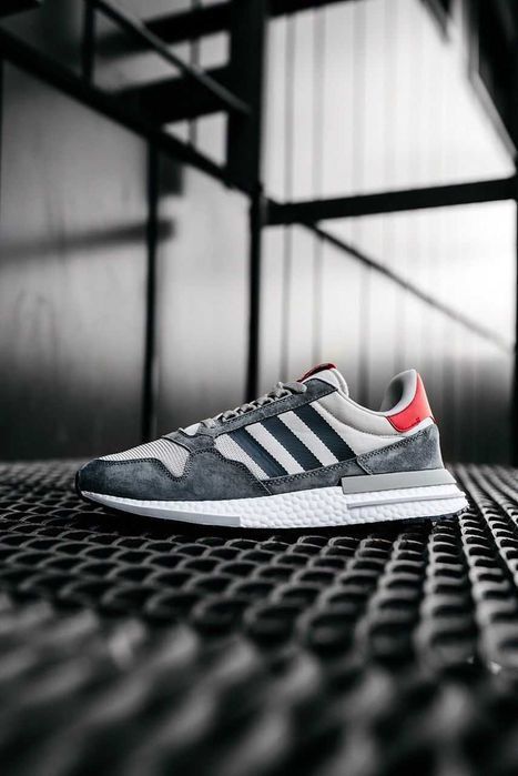 Кросівки Adidas ZX 500 RM Grey Four premium