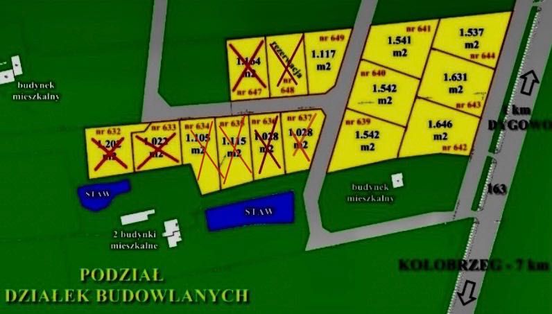Kołobrzeg, 1.117 m2 MN, działka budowlana - Morze 7 km