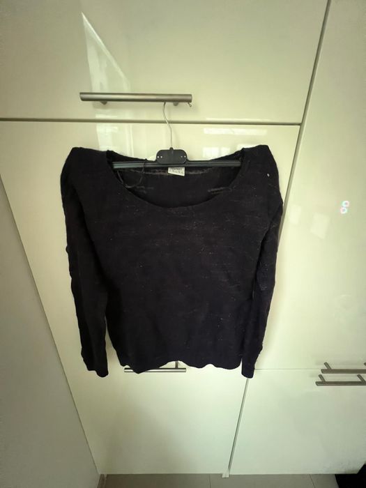 Uroczy fioletowy sweterek Esprit XL