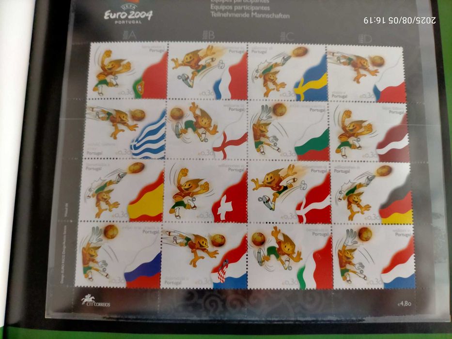 2004 livro Portugal em Selos