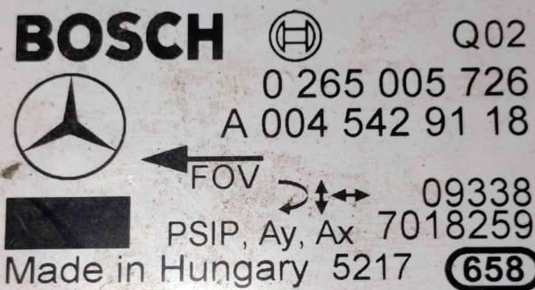 Módulo Eletrónico A0045429118 - MERCEDES-BENZ B-CLASS Sports Tourer