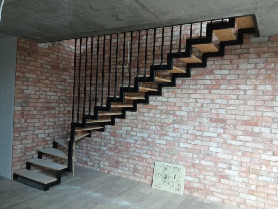 Schody metalowe, loft, nowoczesne, industrialne