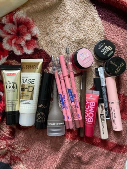 Косметика glambee, maybelline