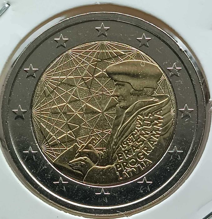 2€ -  Erasmus - Conjunto das 23 moedas  2022