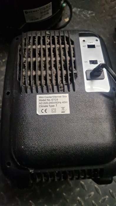 Lodówka termoelektryczna Kitchenmaster ETC6 6L – do mleka do ekspresu