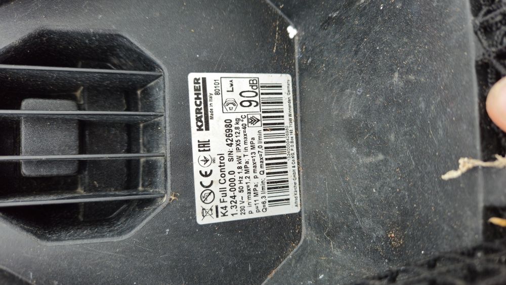 Karcher k4 full control para peças
