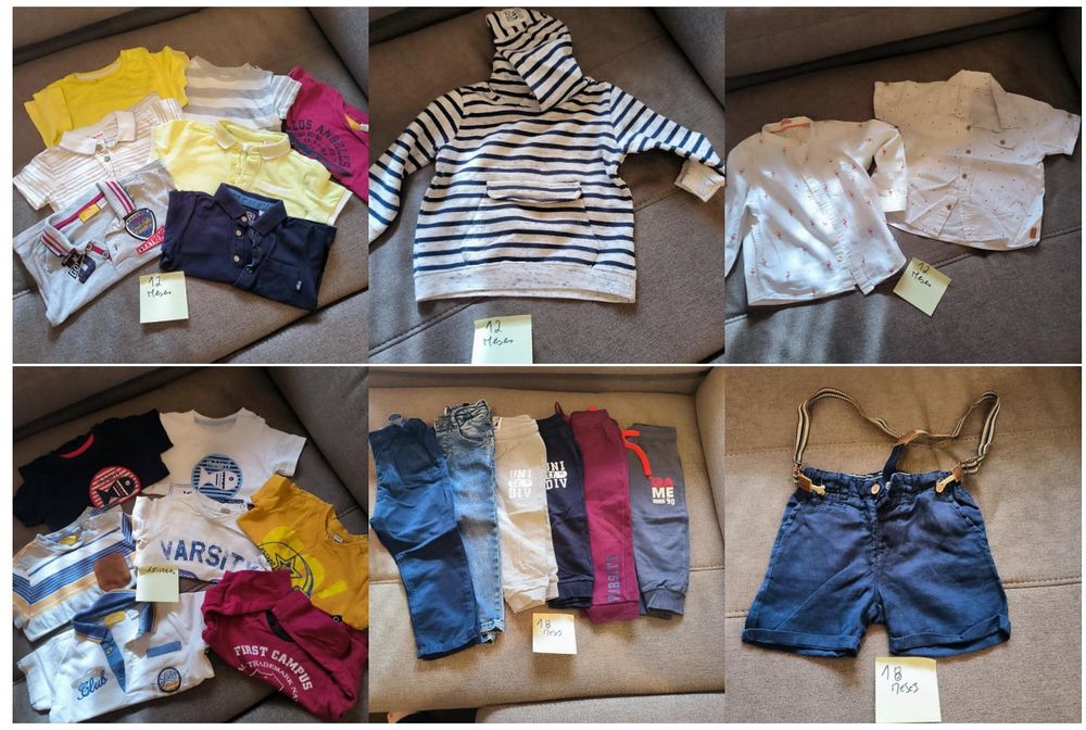 Roupa menino 12 meses