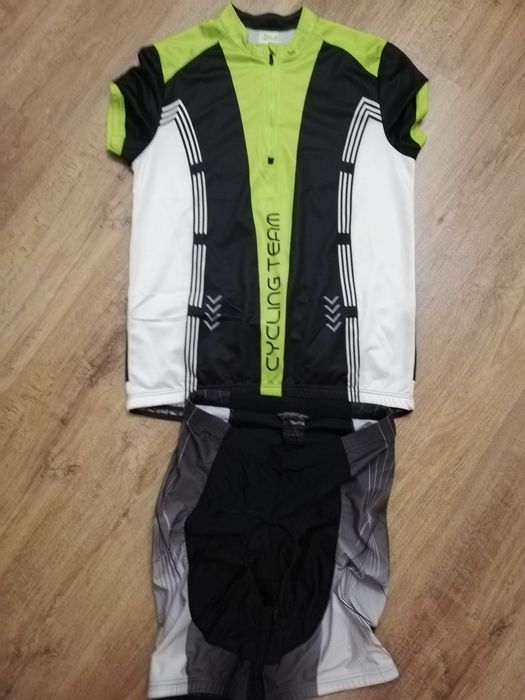 Komplet rowerowy - koszulka i spodenki