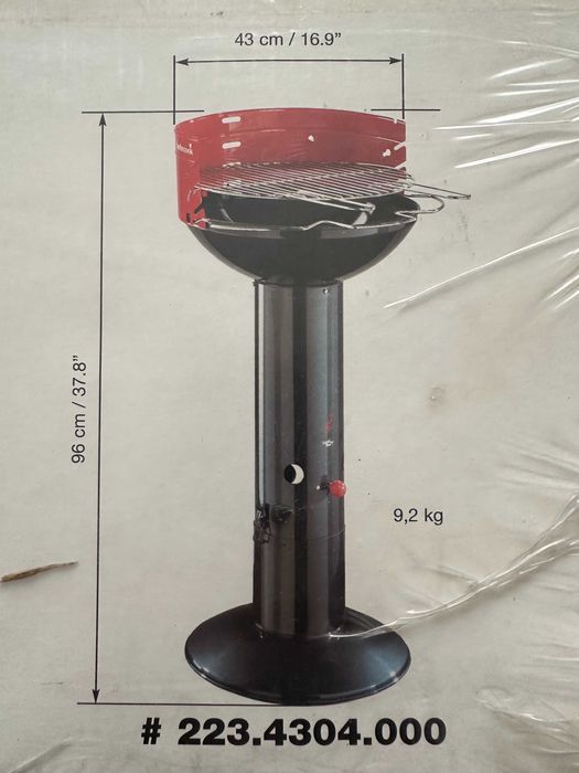 Fogareiro Barbecook Optima ceram - Novo