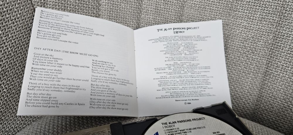 The Alan Parsons Project  - I Robot.