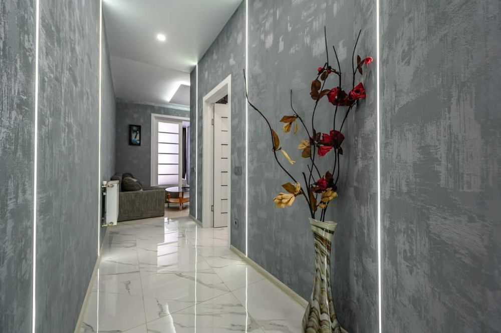 Стильная квартира с двумя спальнями.