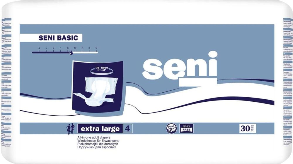 Підгузки для дорослих Seni Basic Extra Large 30 шт.
