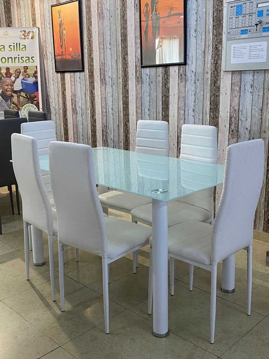 MESA DE JANTAR + 6 CADEIRAS - ENVIO GRATIS