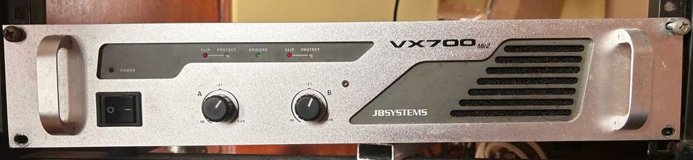 Amplificador Jb System VX700 MK2 Funcionando.