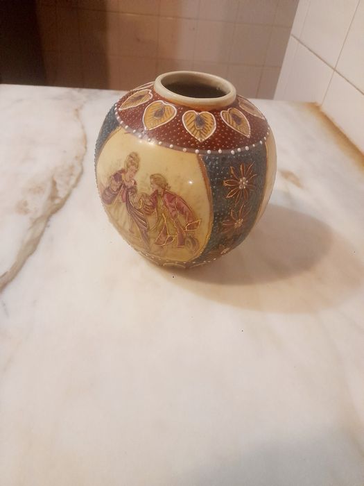 Vaso Decorativo Estilo Satsuma