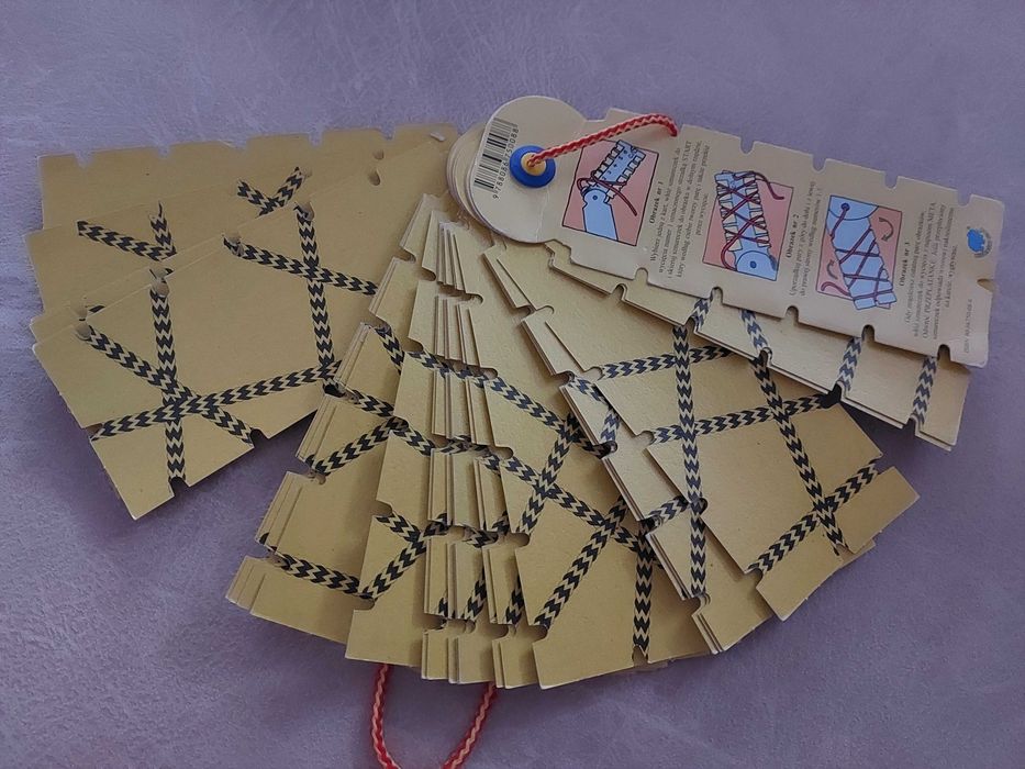 Książeczka  edukacyjna- przeplatanka